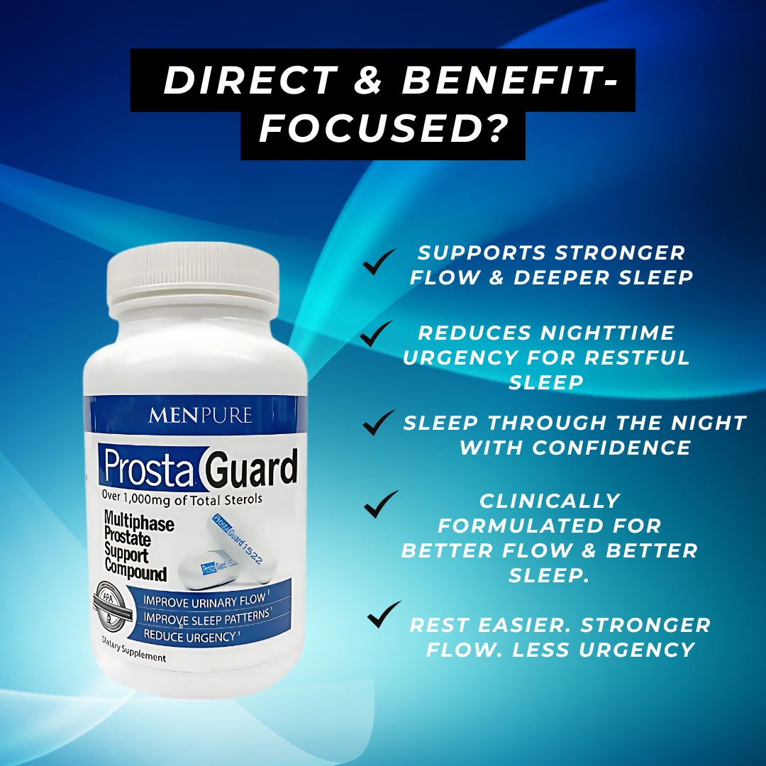 Menpure ProstaGuard – End Nighttime Bathroom Trips