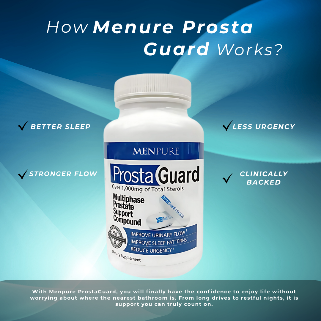 Menpure ProstaGuard – End Nighttime Bathroom Trips