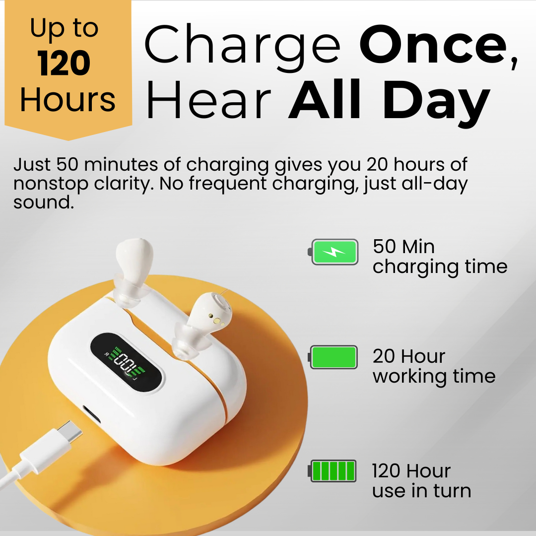 Menpure Invisible Mini Hearing Aid