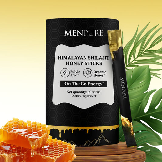 Menpure Himalayan Shilajit Honey Sticks
