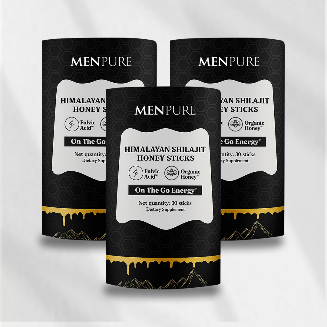 Menpure Himalayan Shilajit Honey Sticks