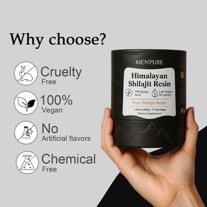Menpure Pure Himalayan Shilajit Resin
