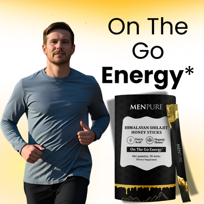 Menpure Himalayan Shilajit Honey Sticks