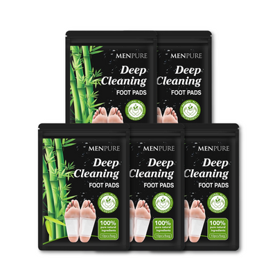 5x Menpure Deep Cleaning Foot Pads