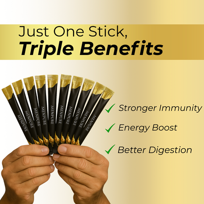 Menpure Himalayan Shilajit Honey Sticks