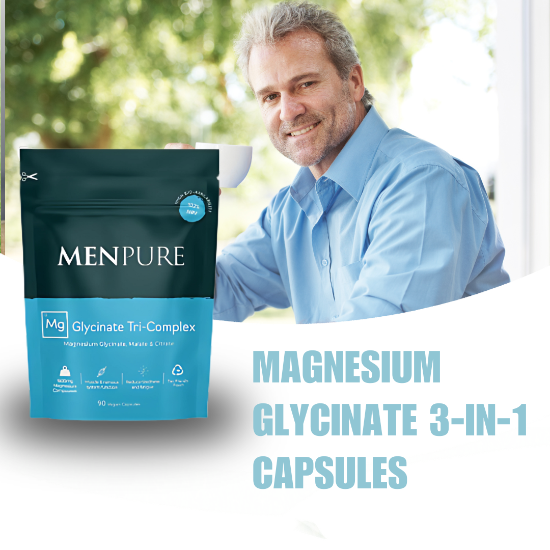 Menpure Magnesium Glycinate Tri-Complex