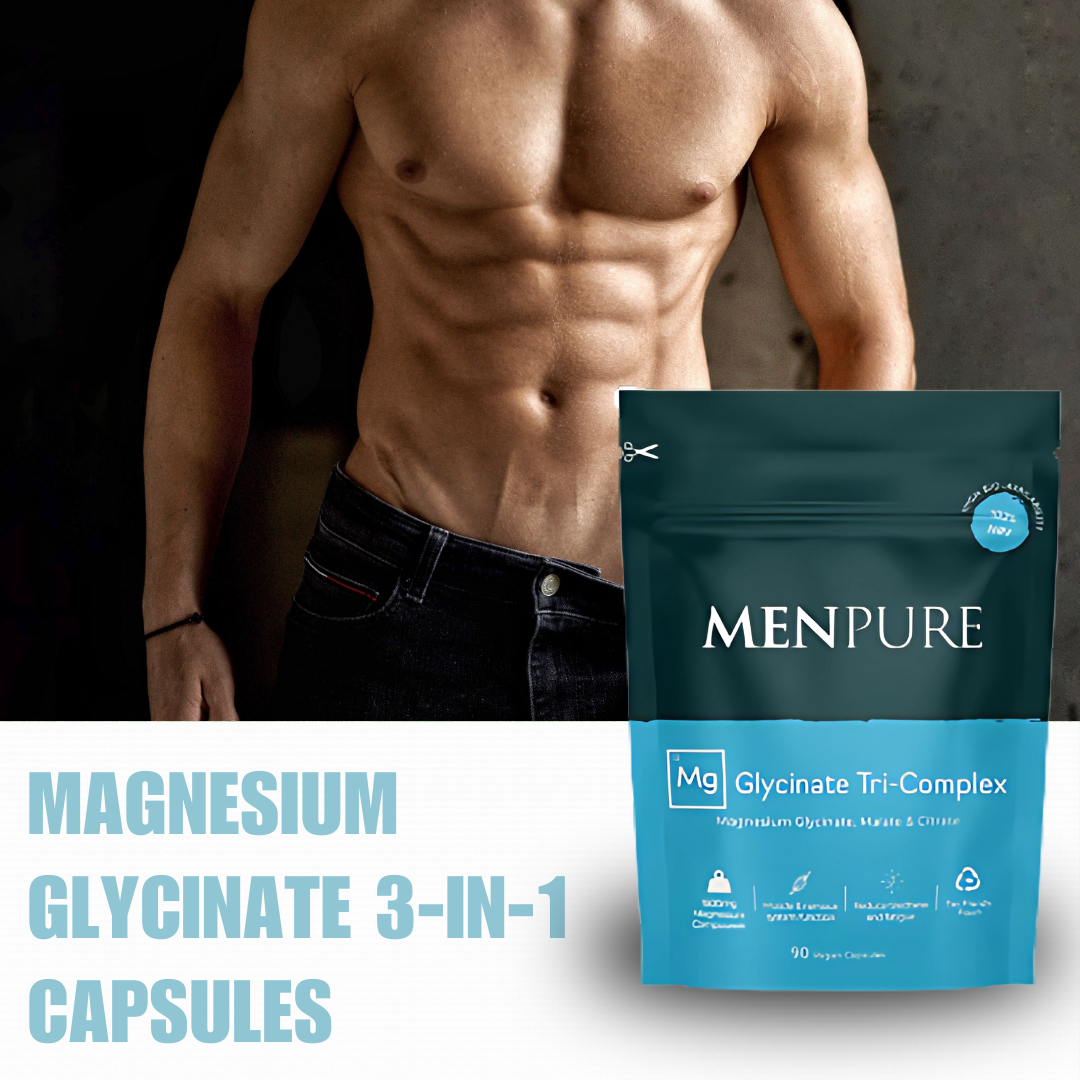 Menpure Magnesium Glycinate Tri-Complex
