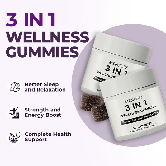 MenPure 3-in-1 Wellness Gummies