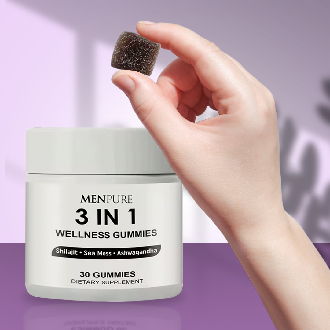 MenPure 3-in-1 Wellness Gummies