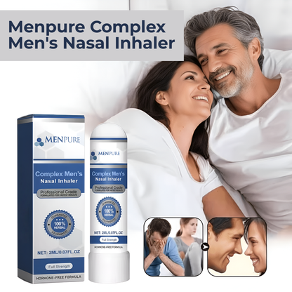 Menpure Complex Men's Nasal Inhaler | Instant erections & lasting endurance, without pills!