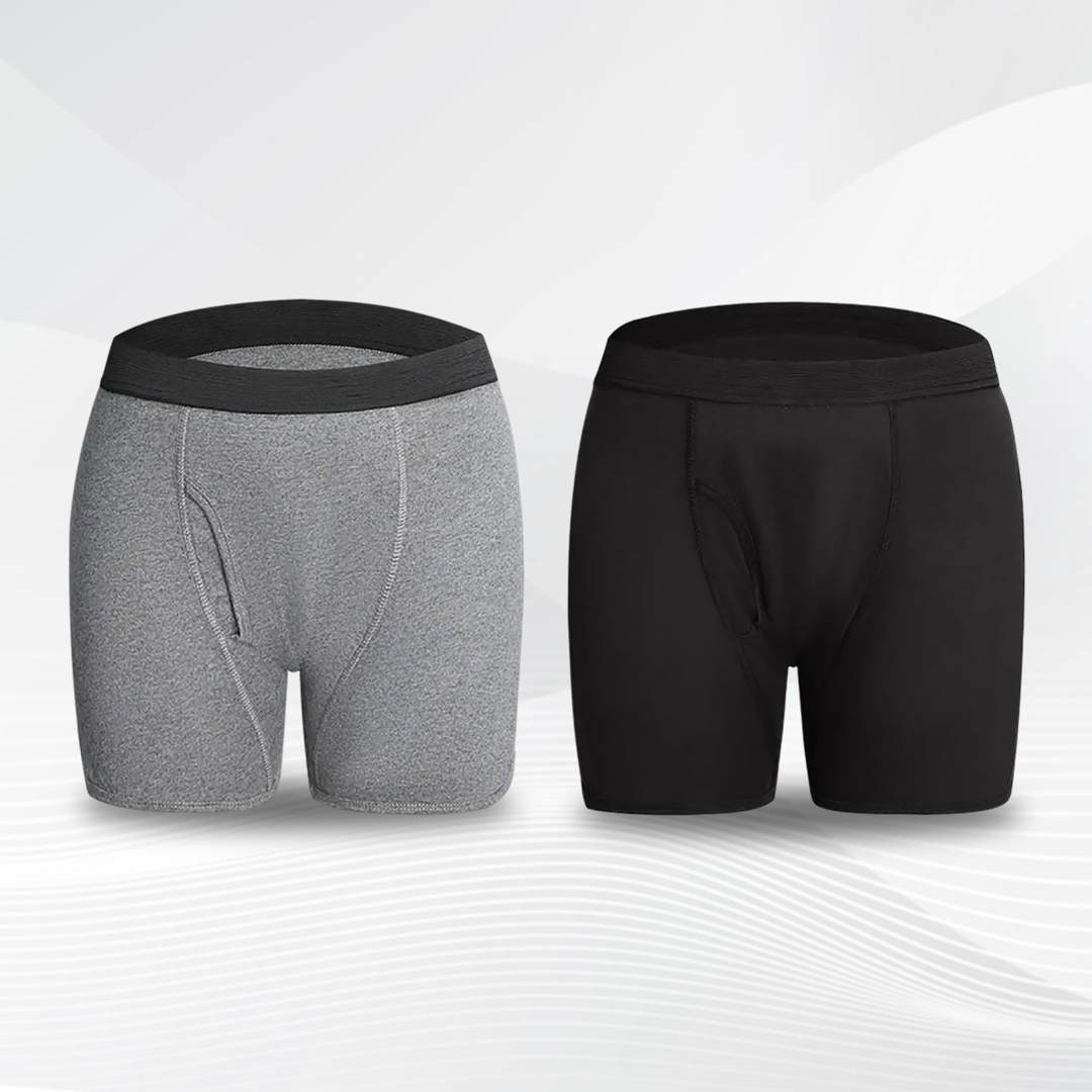 Men’s Ultra-Absorbent Leak-Proof Boxer Briefs