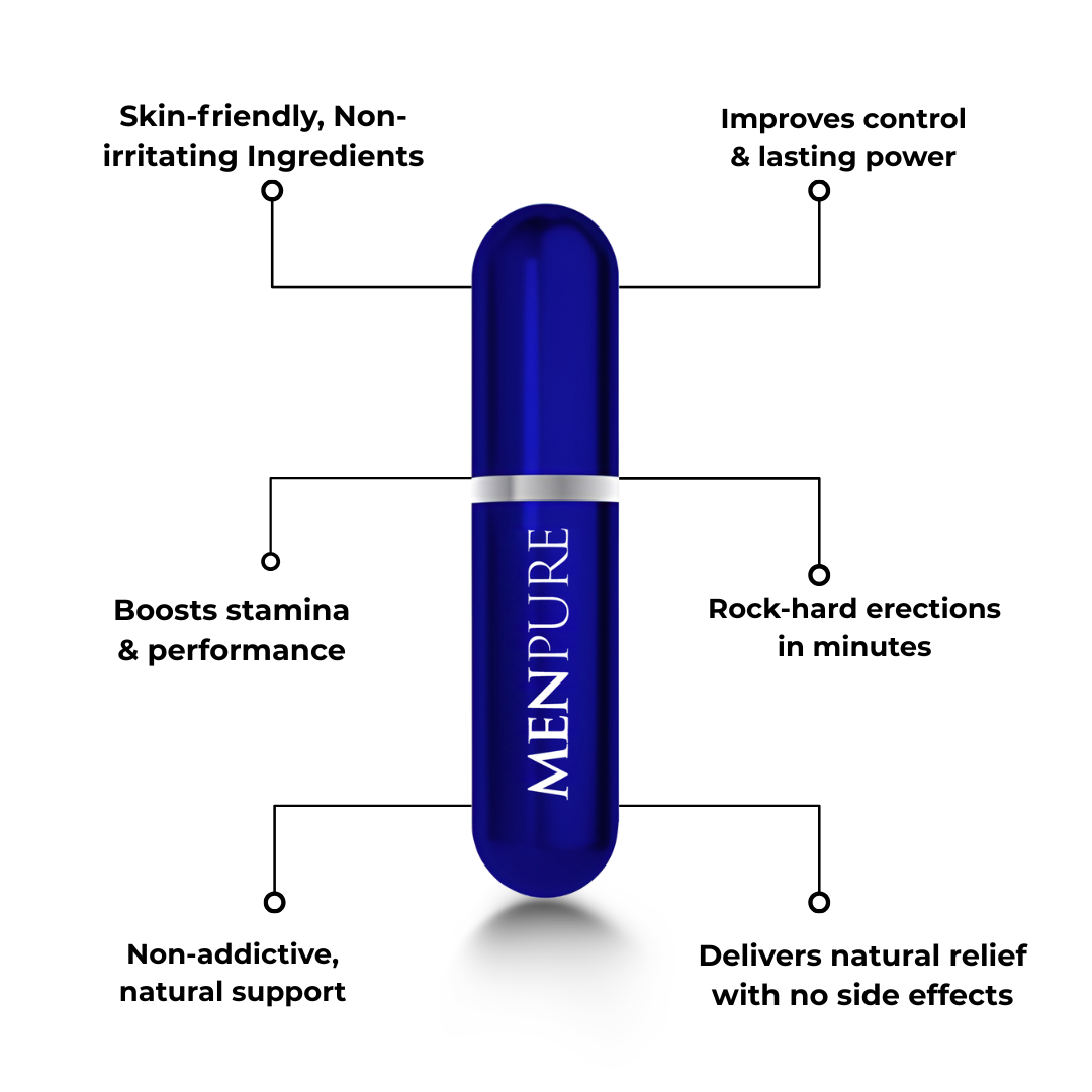 Meet Menpure Erection Booster Spray